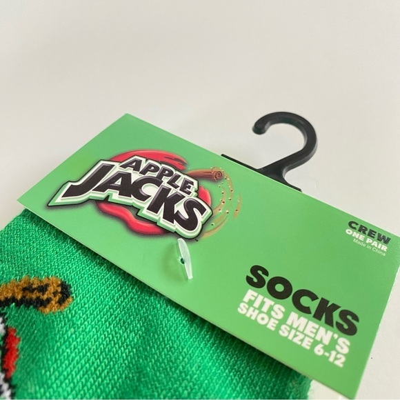 KELLOGG’S APPLE JACKS Novelty Socks - Picture 5 of 6